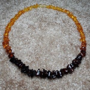 Ombre Amber Necklace